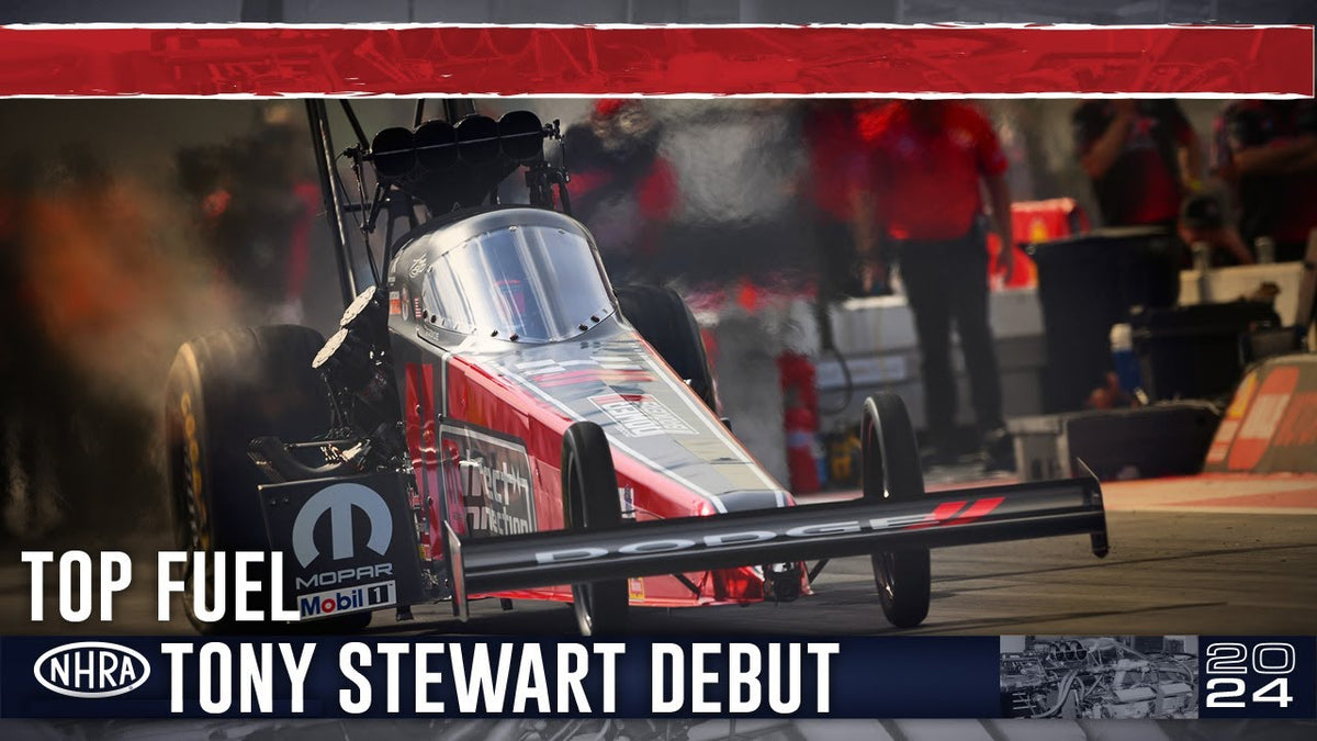 Tony Stewart Makes Top Fuel Debut