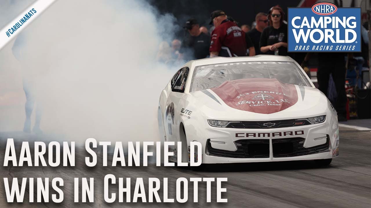 Aaron Stanfield takes home Wally in Charlotte