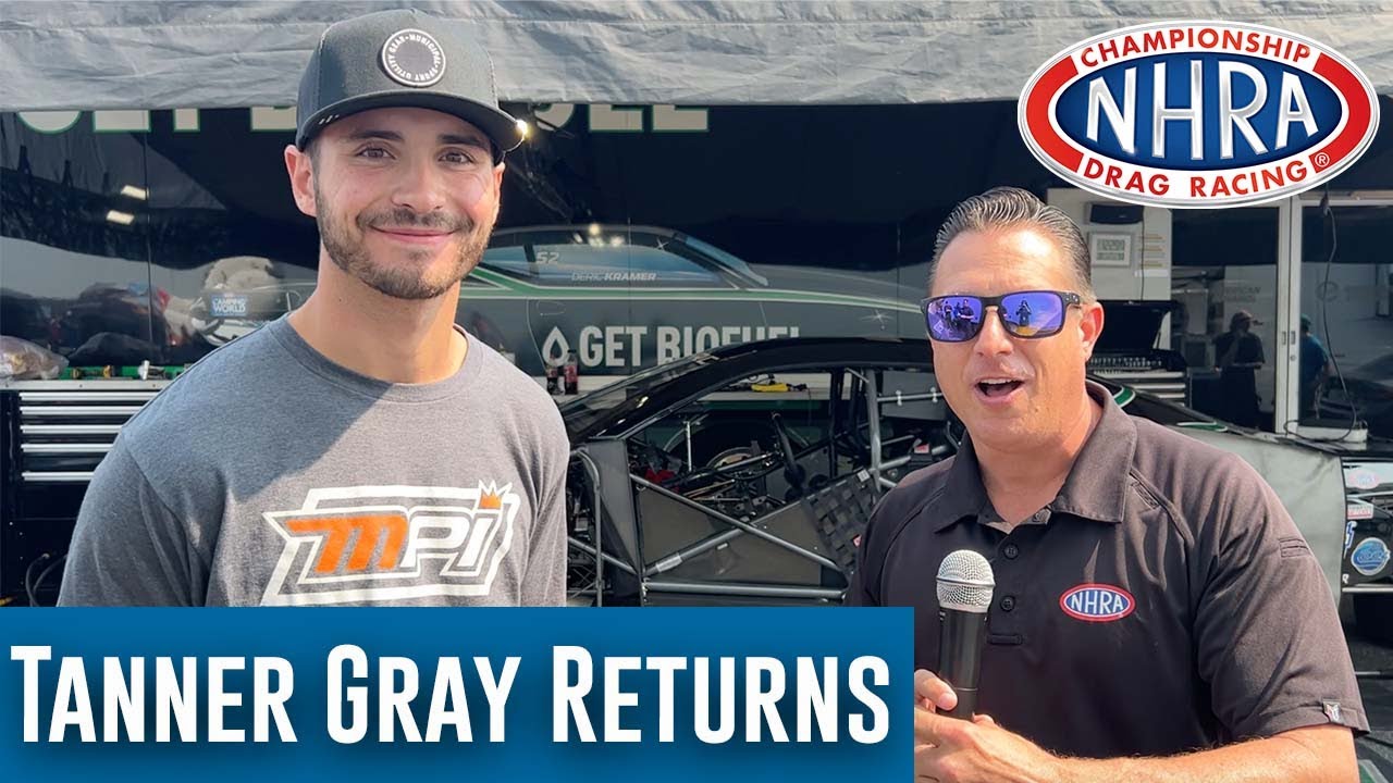 Pro Stock Champ Tanner Gray Returns to NHRA