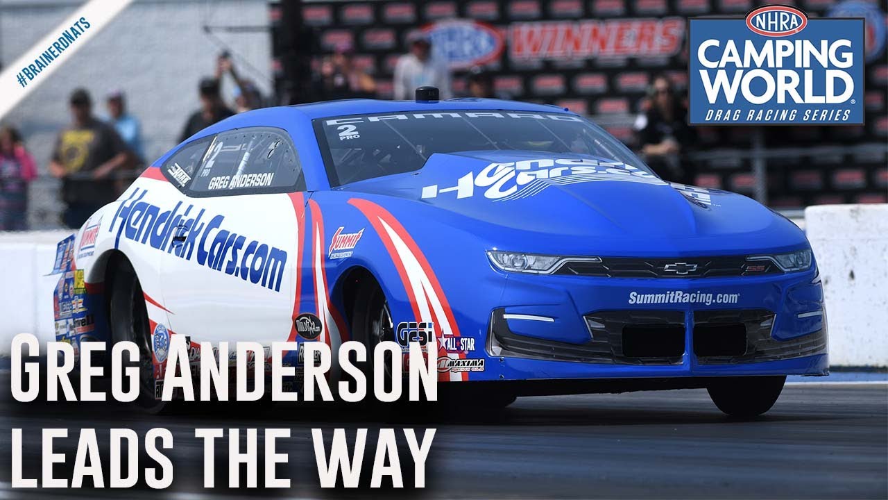 Greg Anderson leads the way in Brainerd