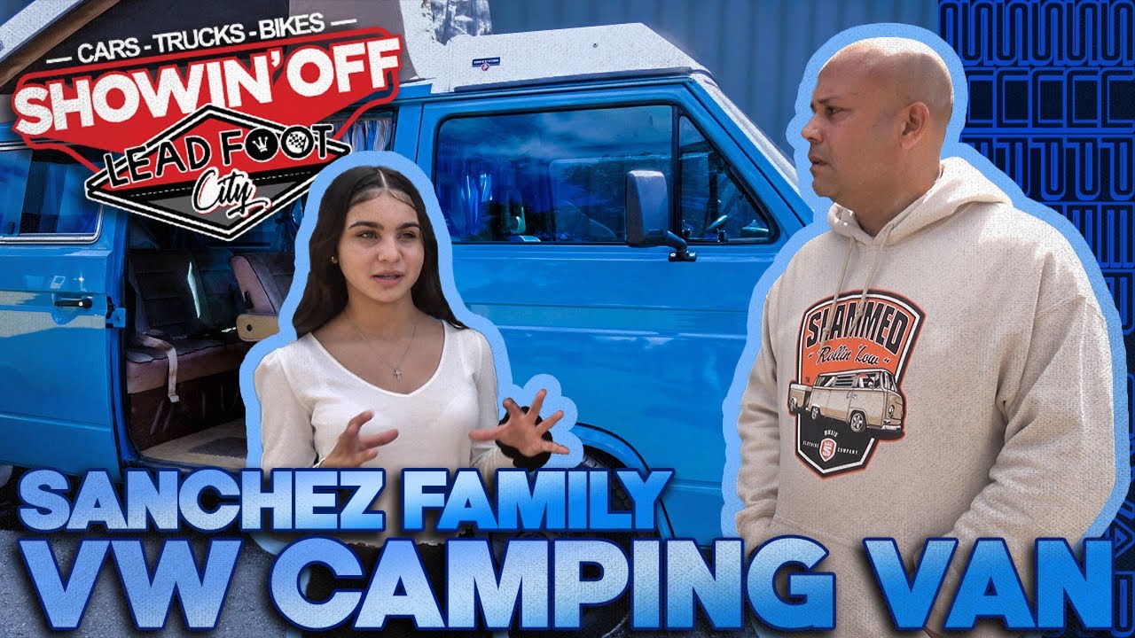 Sanchez Family VW Bus at Lead Foot City Super Swap