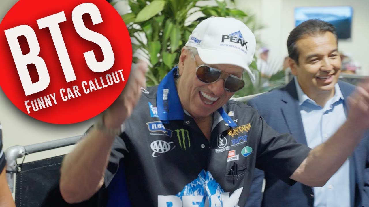 Behind the scenes at the Pep Boys NHRA Funny Car All-Star Callout