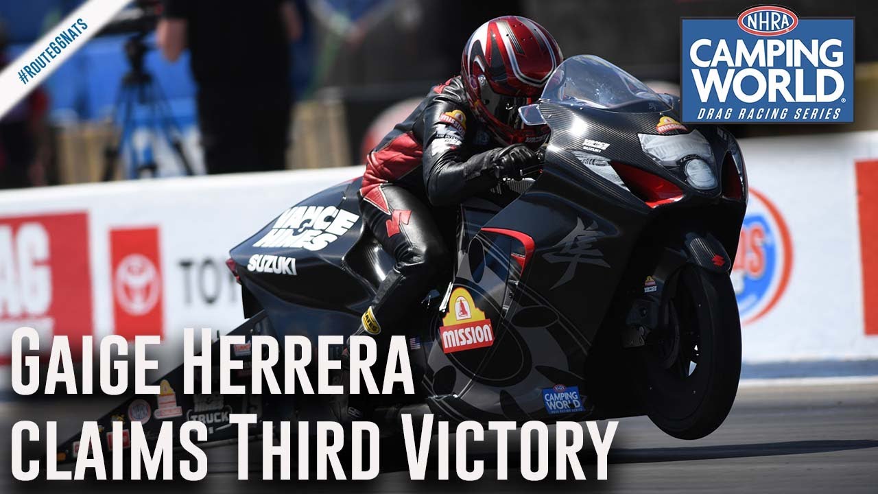 Gaige Herrera claims third straight victory