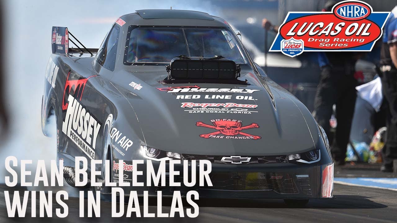 Sean Bellemeur wins Top Alcohol Funny Car at Texas NHRA FallNationals