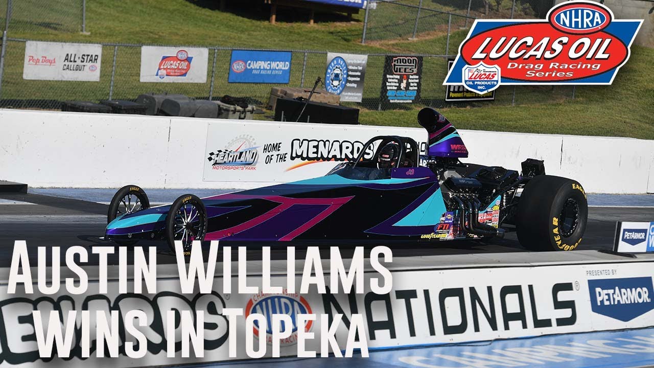 Austin Williams wins Super Comp at Menards NHRA Nationals Presented By PetArmor