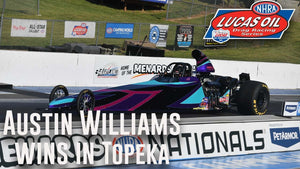 Austin Williams wins Super Comp at Menards NHRA Nationals Presented By PetArmor