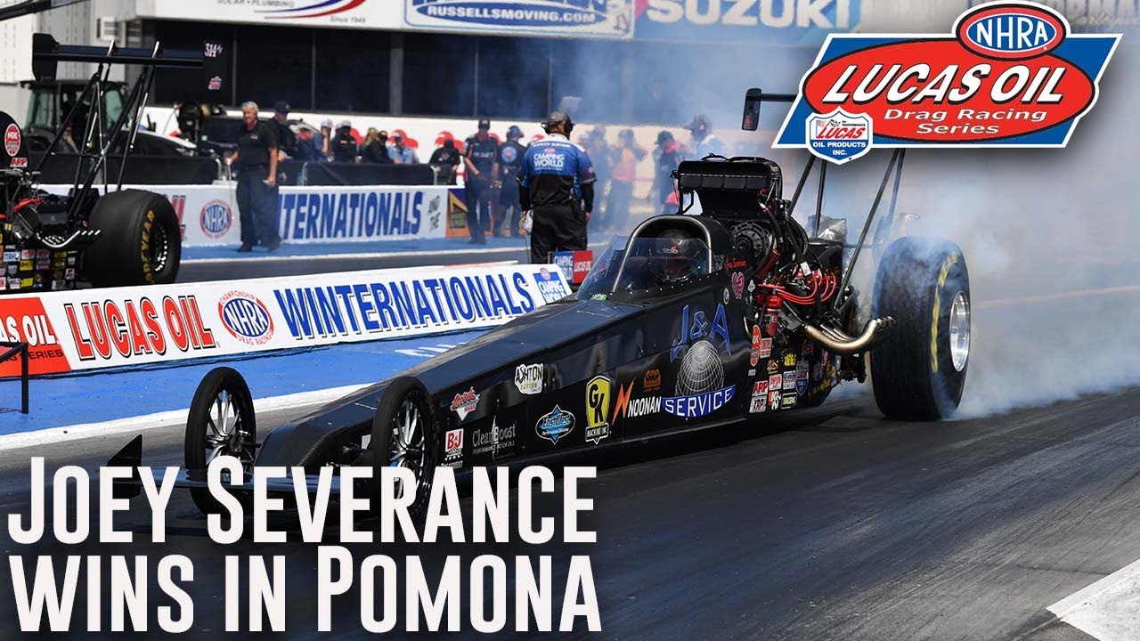 Joey Severance wins Top Alcohol Dragster at Lucas Oil NHRA Winternationals