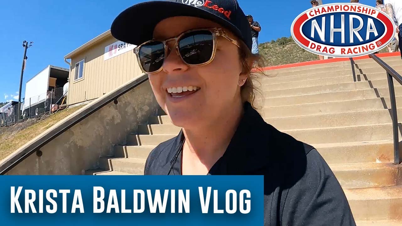 A day in the life of a Funny Car Crew Chief with Krista Baldwin