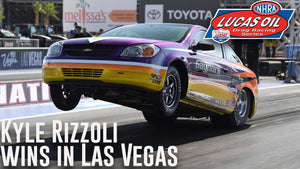 Kyle Rizzoli wins Super Stock at the NHRA Nevada Nationals