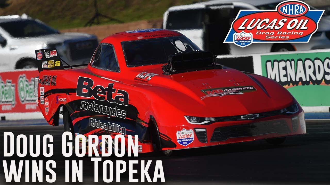 Doug Gordon wins Top Alcohol Funny Car at Menards NHRA Nationals