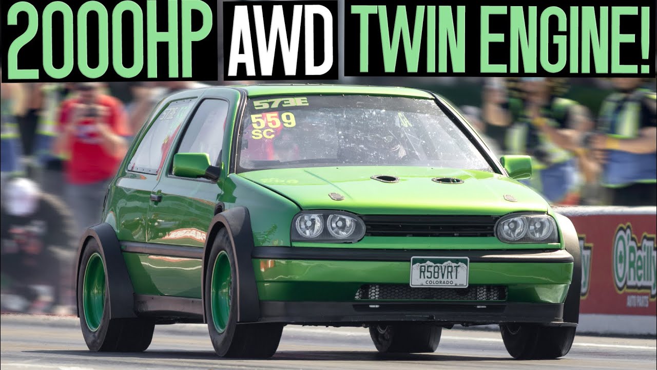 Twin Engine Volkswagen RETURNS with 2000HP!!