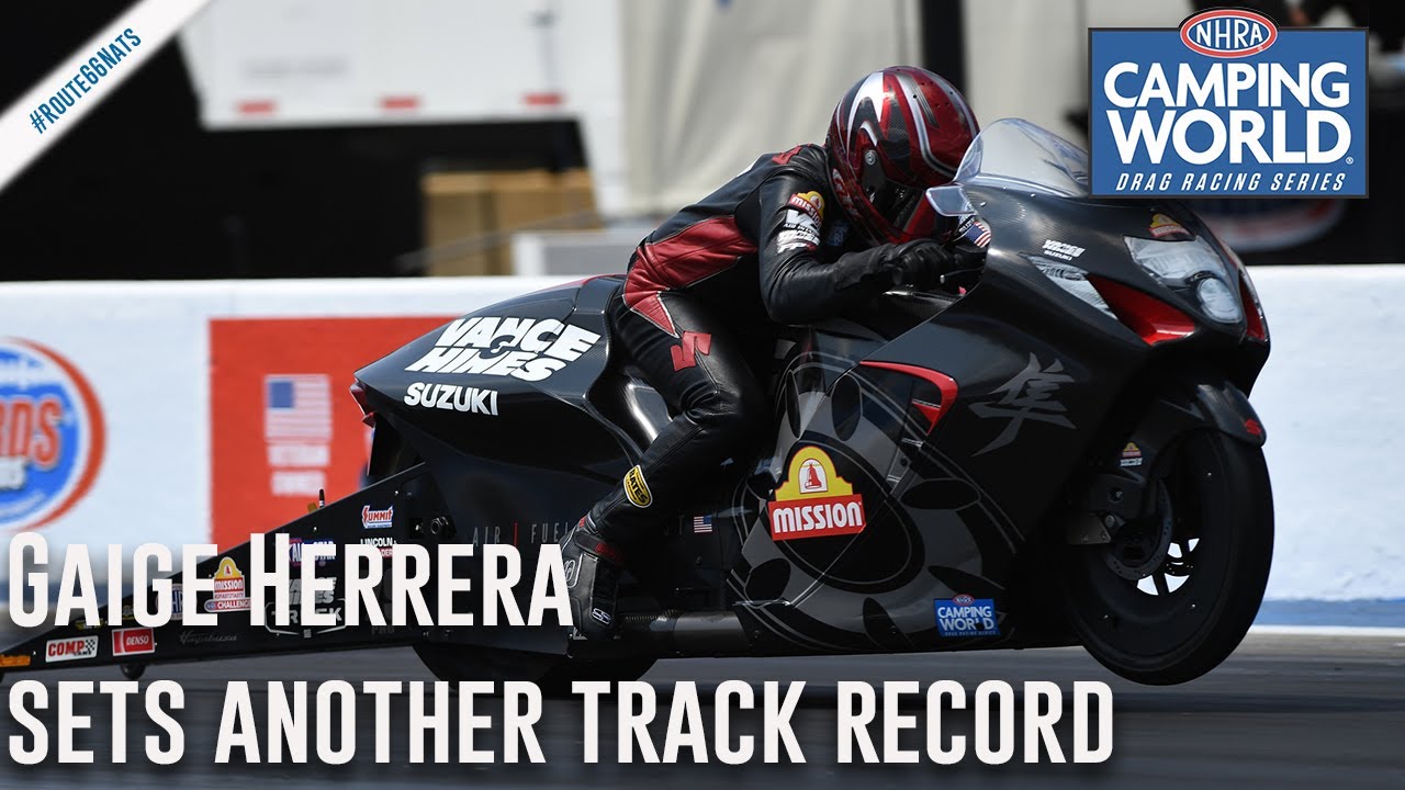 Gaige Herrera win the Mission #2Fast2Tasty Challenge with another track record