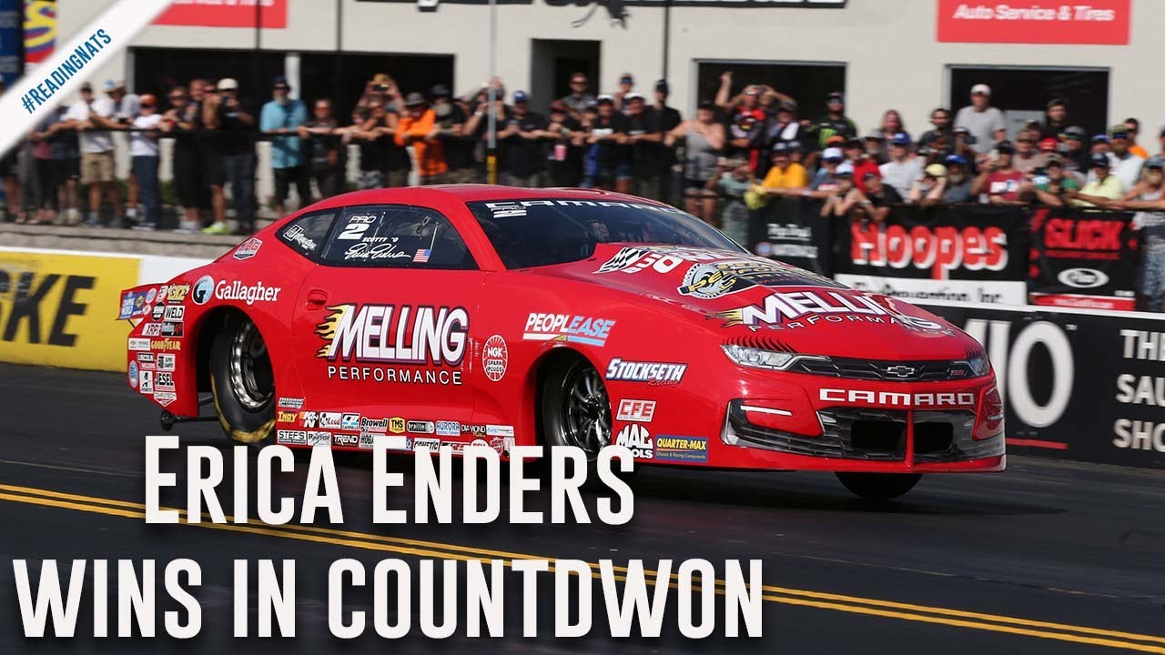 Erica Enders starts NHRA Countdown with win in Reading