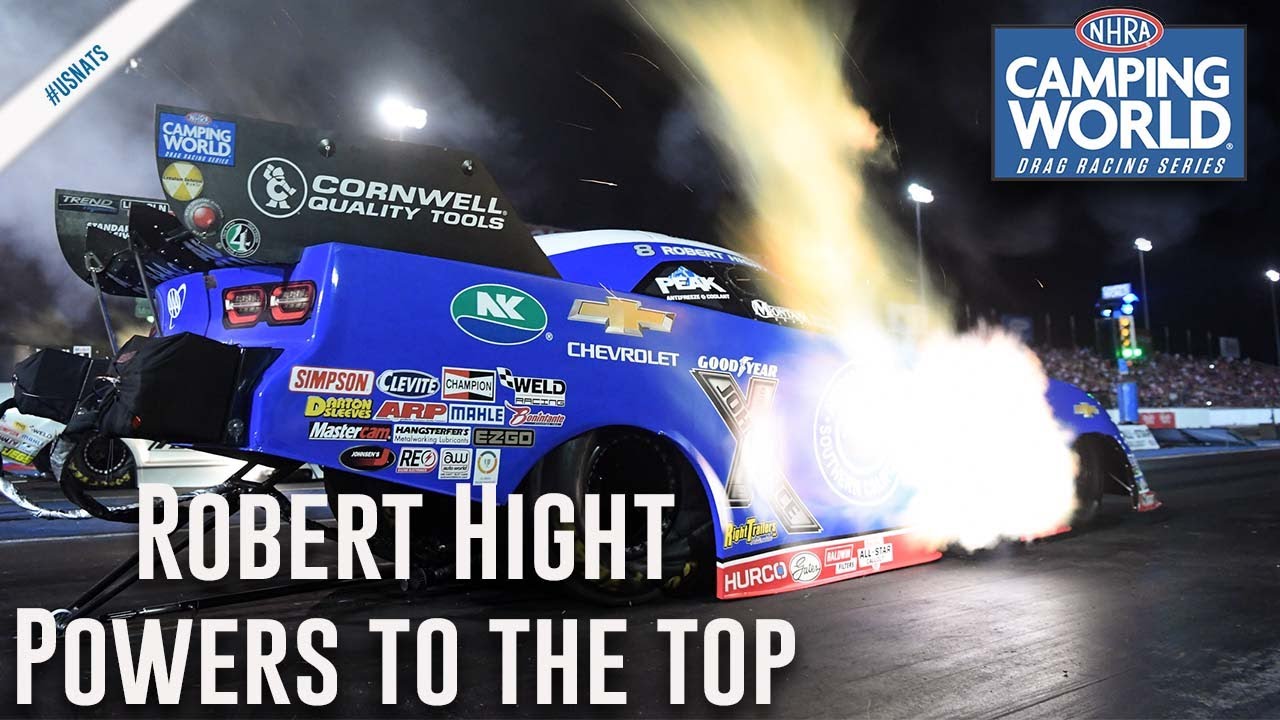 Robert Hight powers to the top Friday in Indy