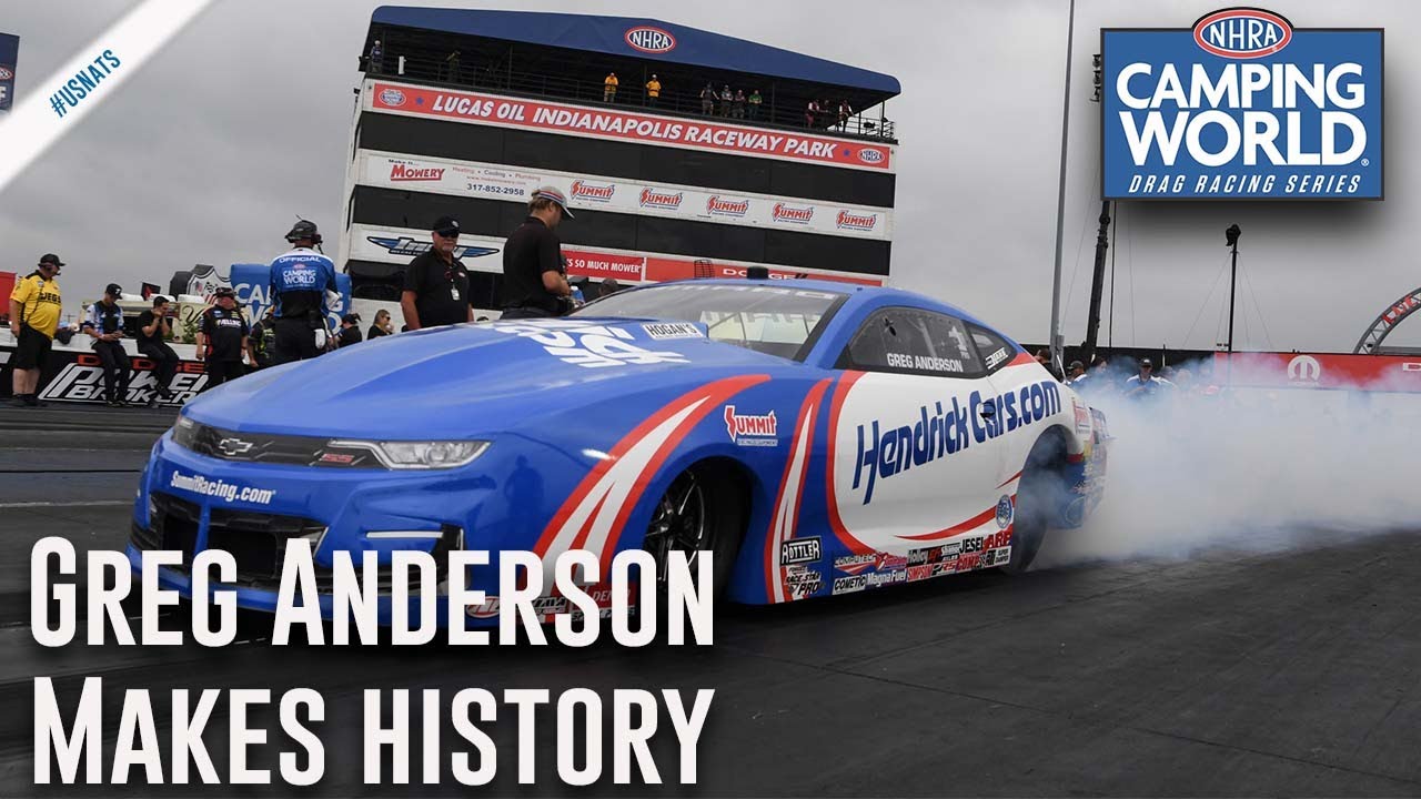 Greg Anderson makes history in Indy with 100th career victory