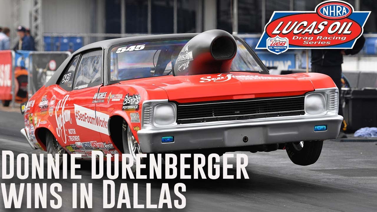 Donnie Durenberger wins Super Street at the Texas NHRA FallNationals