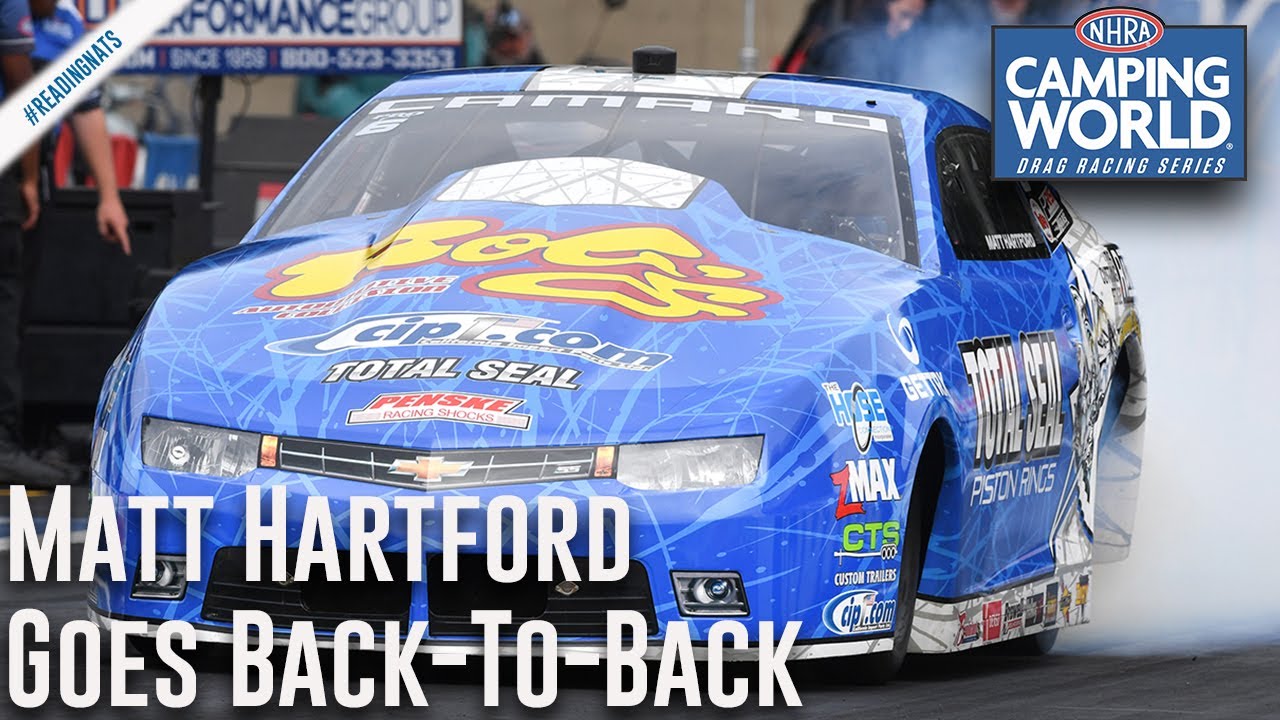 Matt Hartford overcomes rough start to get the win