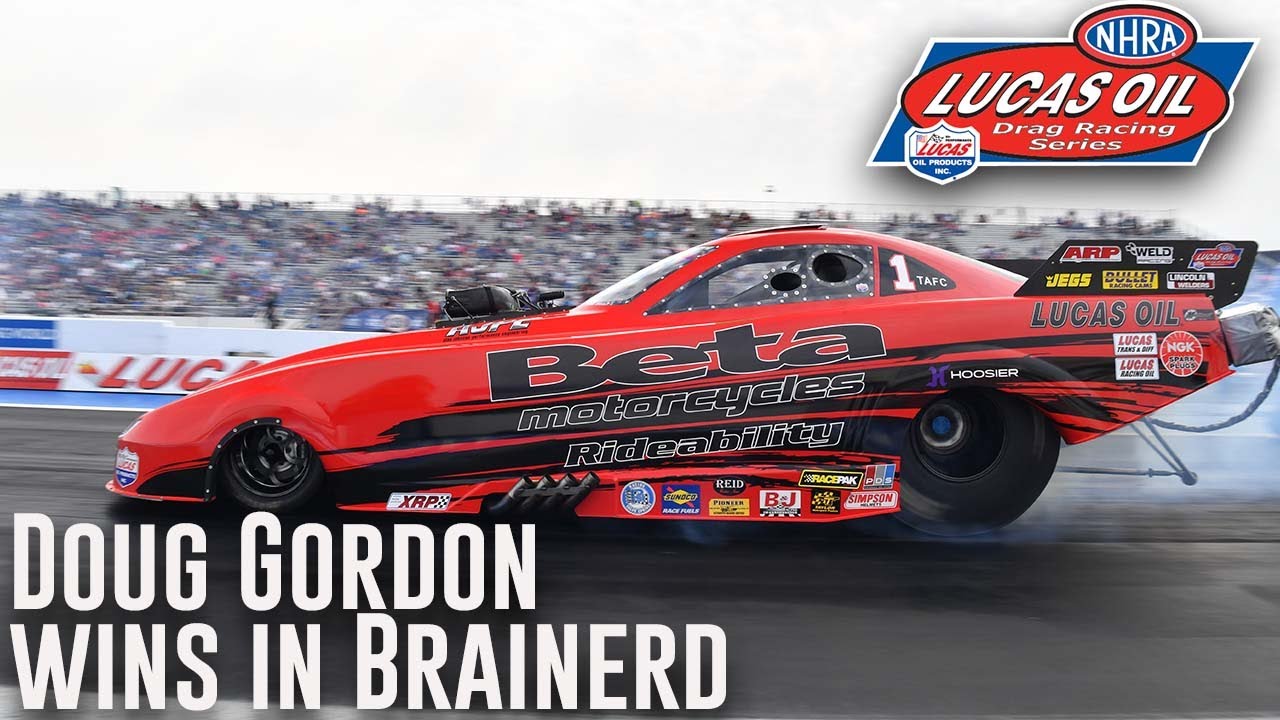 Doug Gordon wins Top Alcohol Funny Car at Lucas Oil Nationals