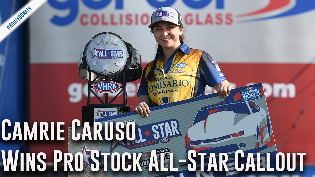 Camrie Caruso wins the Pro Stock All-Star Callout