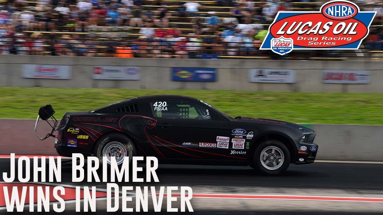 John Brimer wins Stock at Dodge Power Brokers NHRA Mile-High Nationals