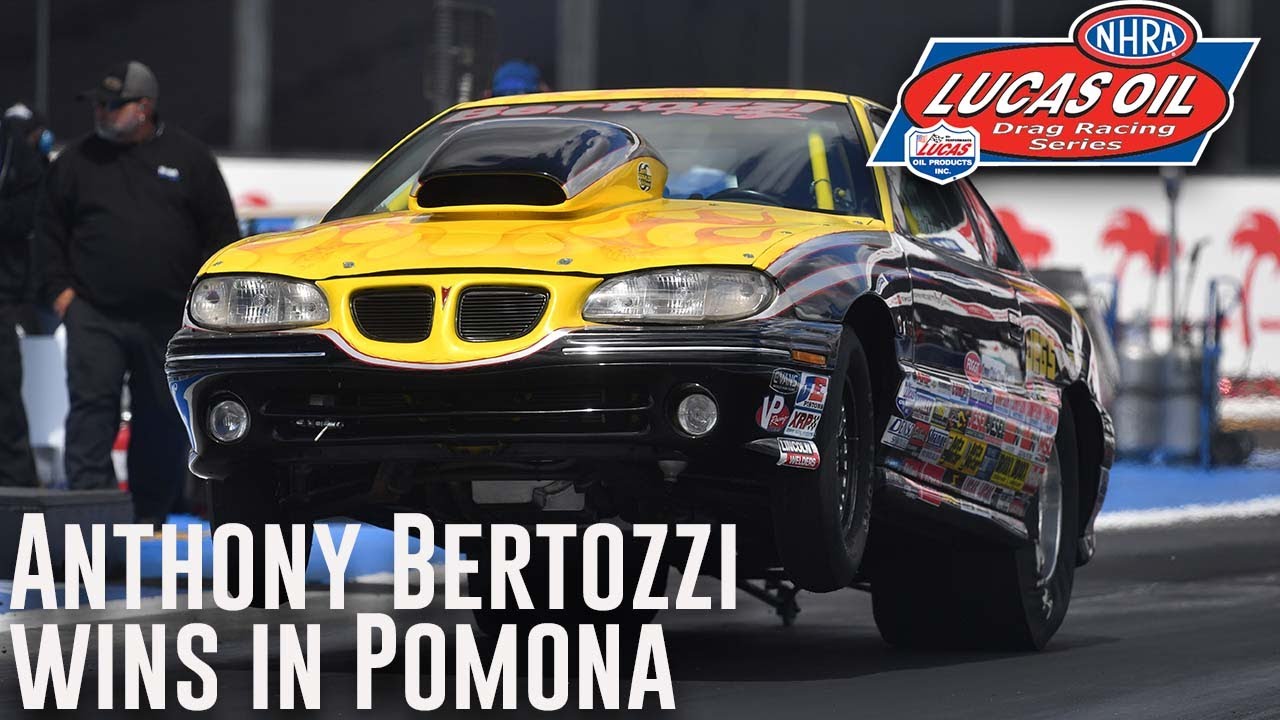 Anthony Bertozzi wins Super Stock at Lucas Oil NHRA Winternationals