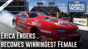 Erica Enders becomes the winningest female in NHRA history