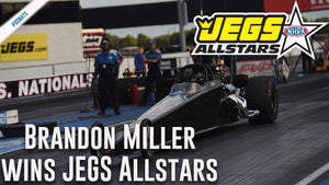 Brandon Miller wins the JEGS Allstars in Top Dragster