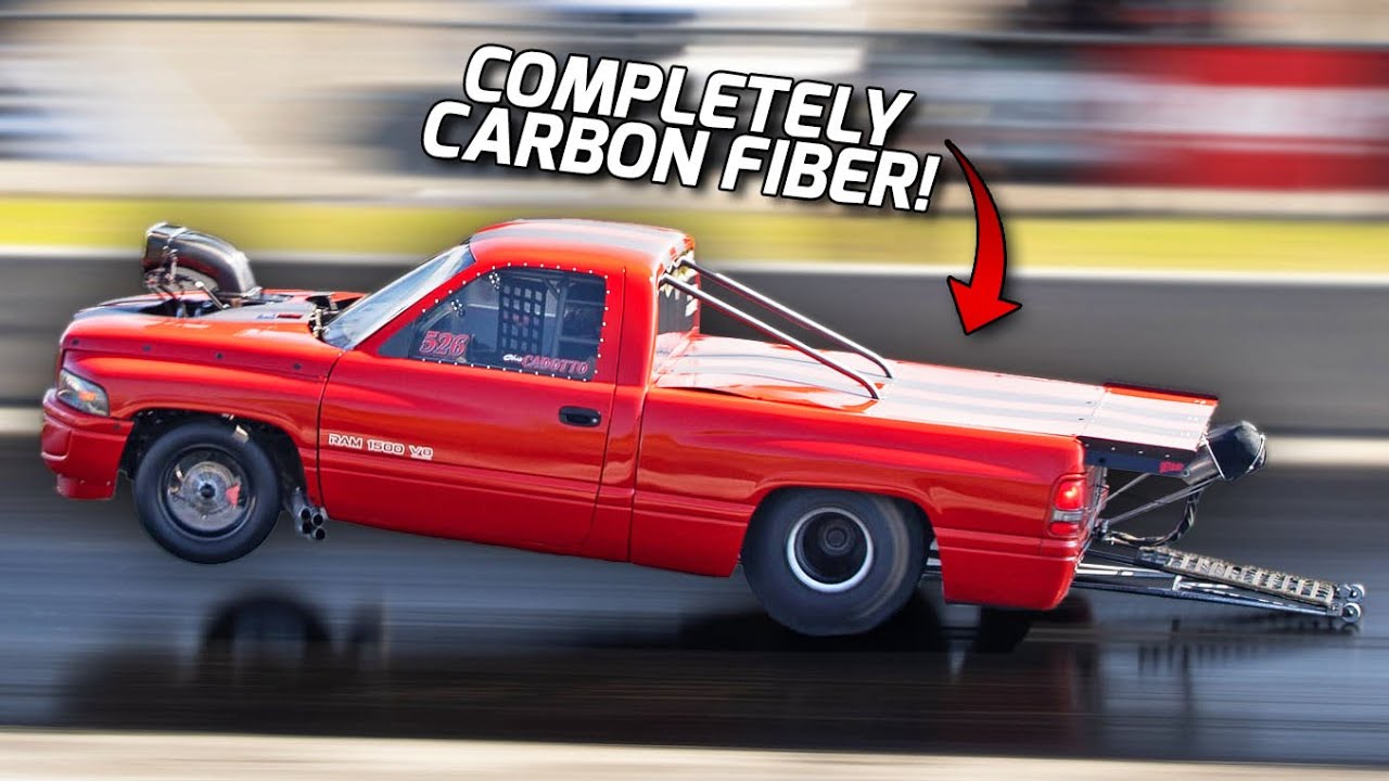 3000HP Dodge Ram does CRAZY Power Wheelies & WINS!!