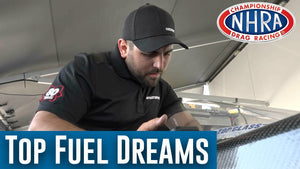 Crew Member Matt Sackman dreams of driving Top Fuel Dragster