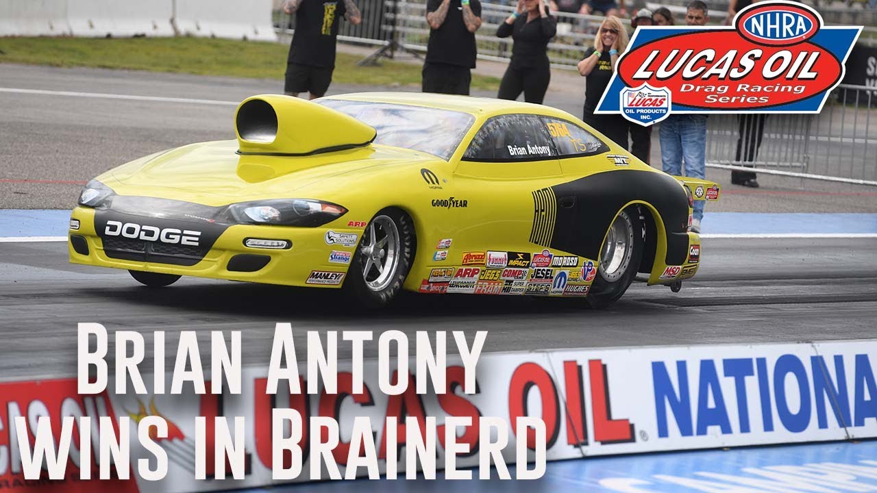 Brian Antony wins Top Sportsman at Lucas Oil NHRA Nationals