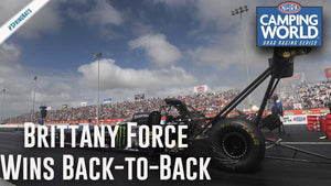 Brittany Force wins back-to-back events for first time in her career