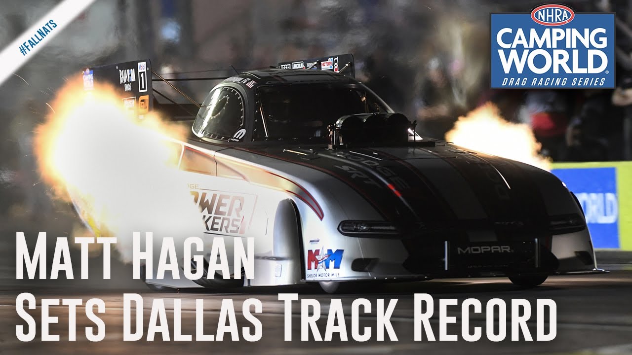 Matt Hagan sets Dallas track record