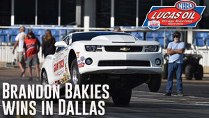 Brandon Bakies wins Super Stock at Texas NHRA FallNationals