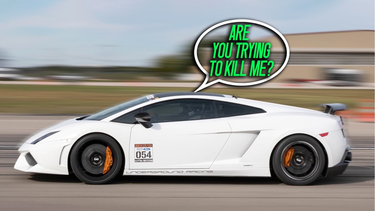 2500hp Lamborghini makes 250mph look EASY (Fastest Gallardo in 1/2 mile)