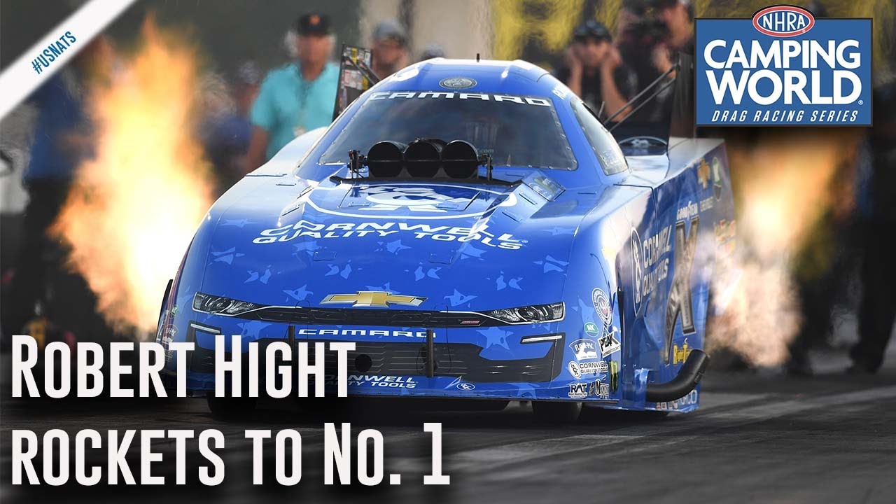 Robert Hight rockets to provisional No. 1 spot in Indy