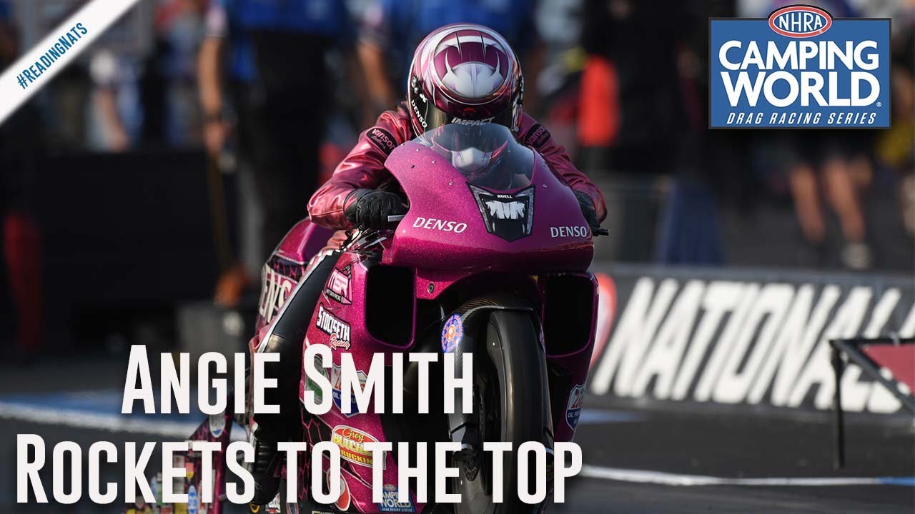 Angie Smith rockets to the top spot Friday in Reading