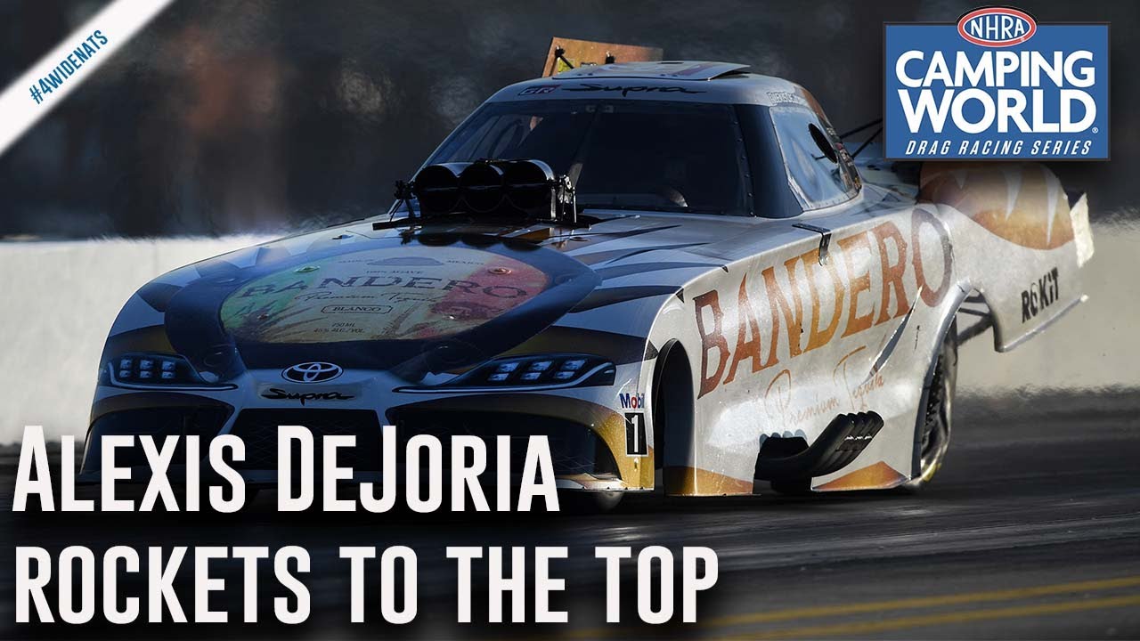 Alexis DeJoria rockets to the top in Charlotte