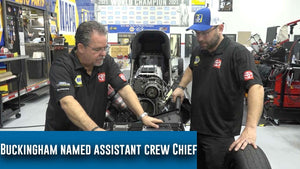 Tom Buckingham named assistant crew chief for NAPA Funny Car team