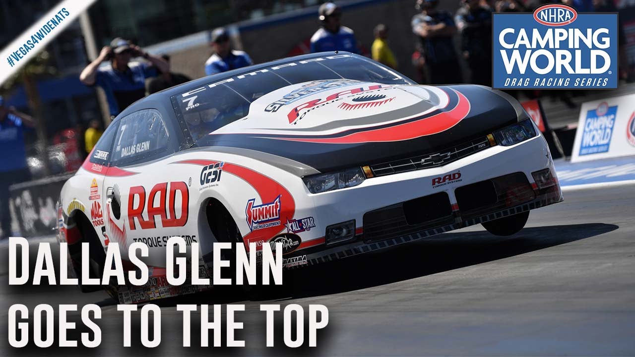 Dallas Glenn goes to the top Friday in Las Vegas