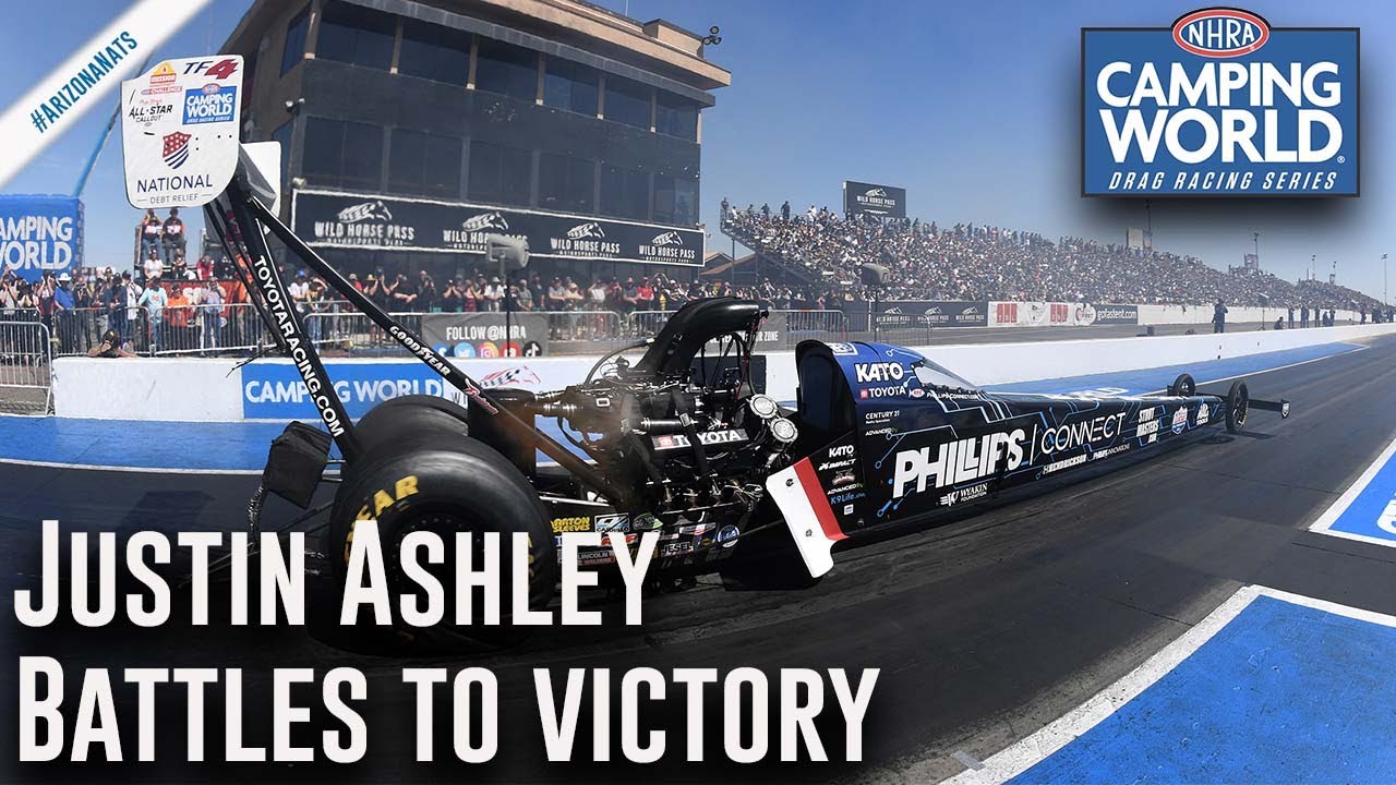 Justin Ashley battles to victory in Phoenix