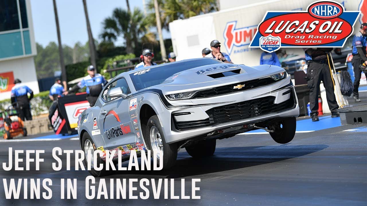 Jeff Strickland wins Stock at the AMALIE Motor Oil NHRA Gatornationals