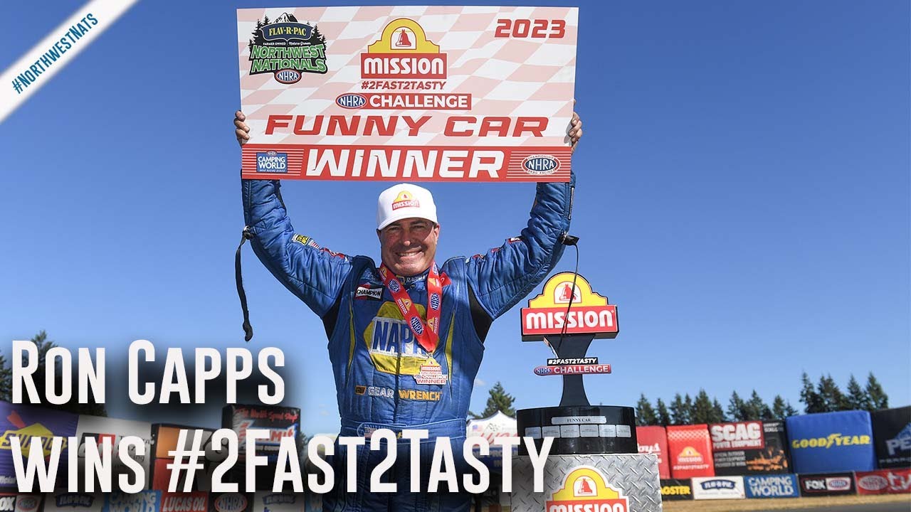 Mission #2Fast2Tasty Challenge Funny Car Winner Seattle: Ron Capps