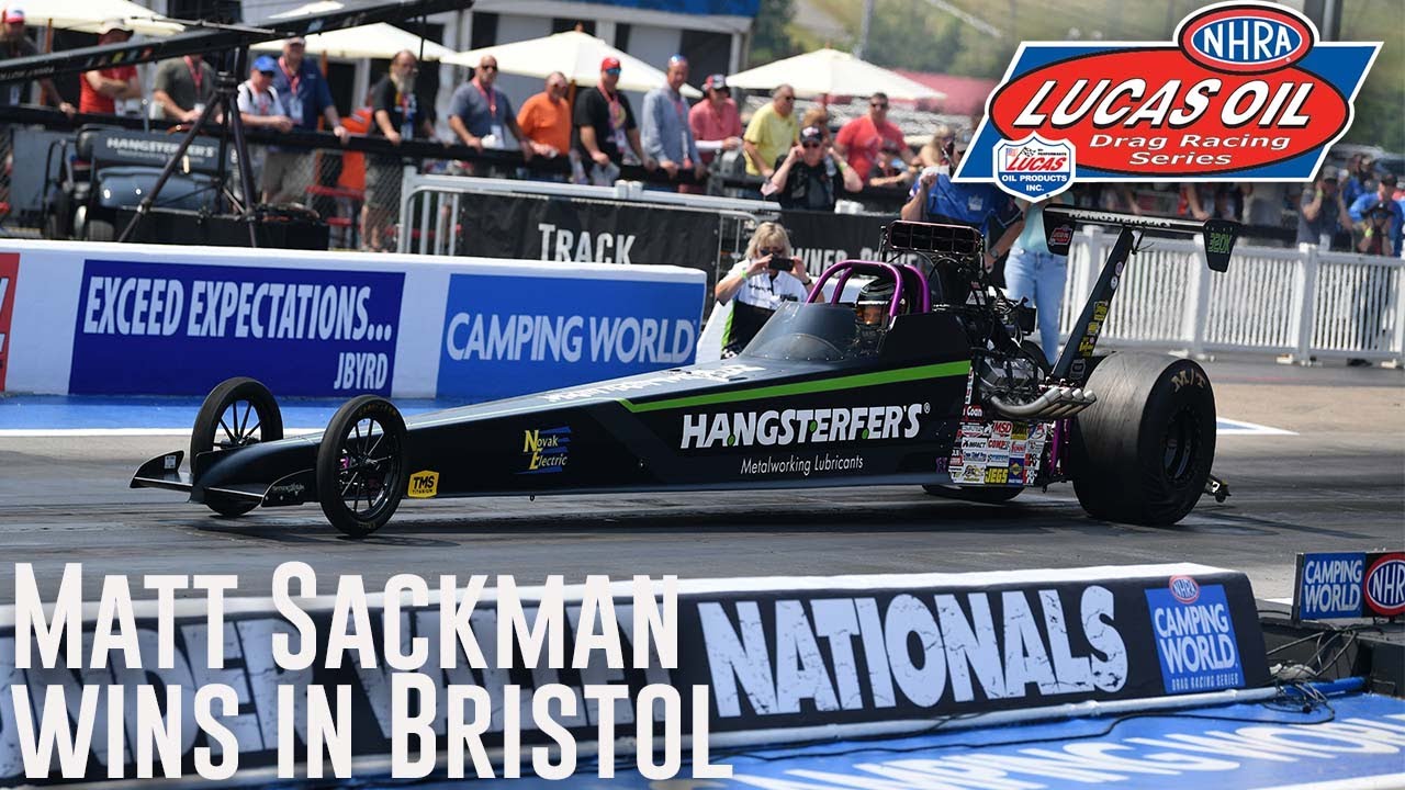 Matt Sackman wins Top Dragster at Thunder Valley Nationals