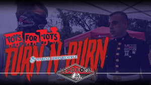 Toys For Tots at Turn N Burn 2020