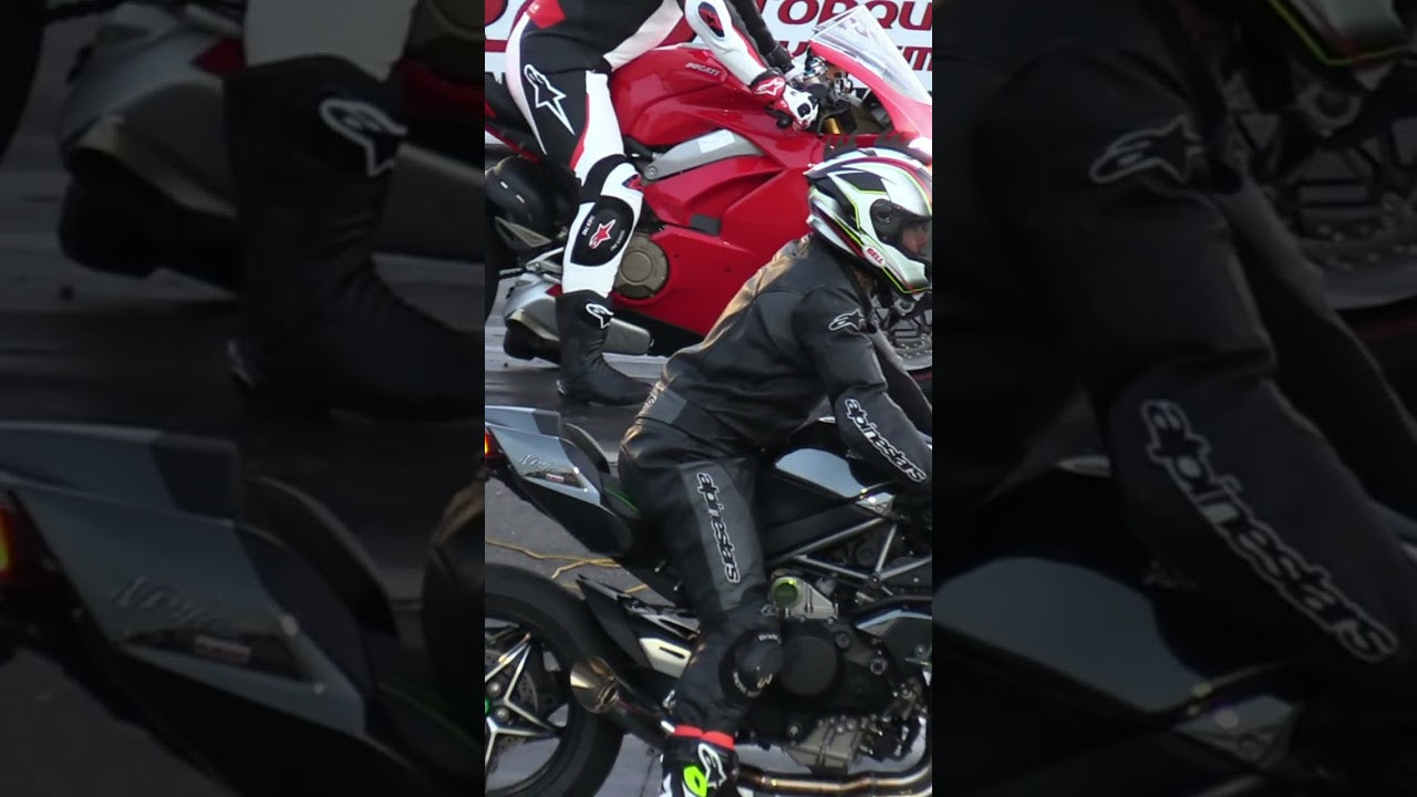 Ducati Panigale vs H2 Kawasaki