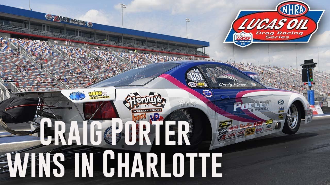 Craig Porter wins Super Gas at Circle K NHRA Four-Wide Nationals