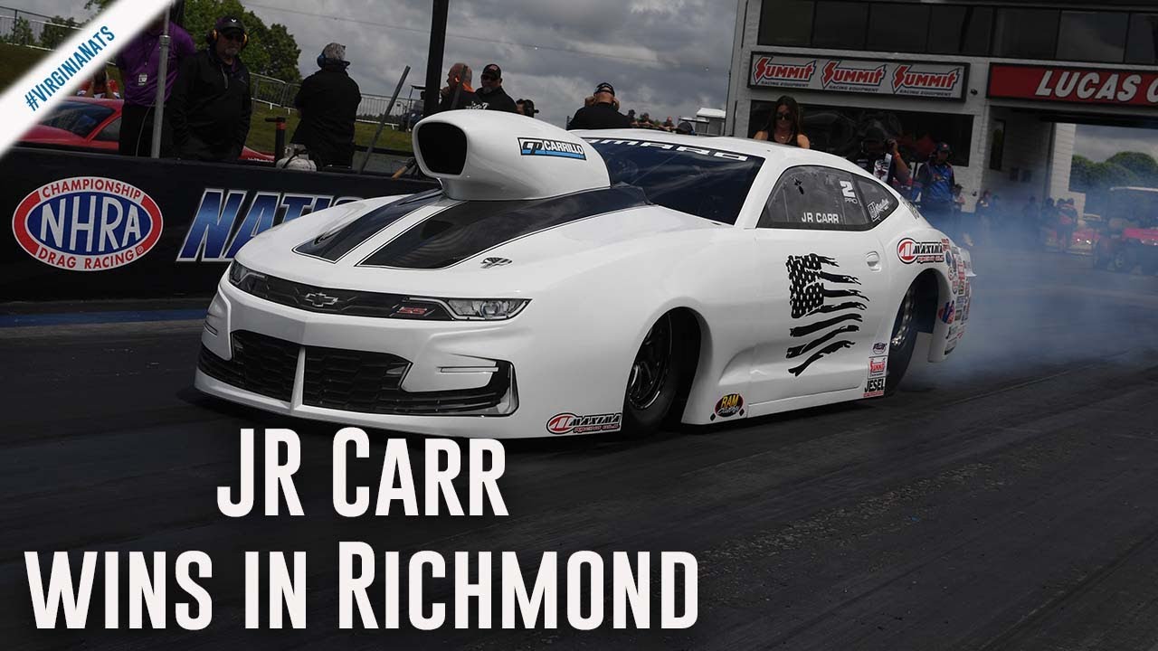 JR Carr wins Mountain Motor Pro Stock in Richmond