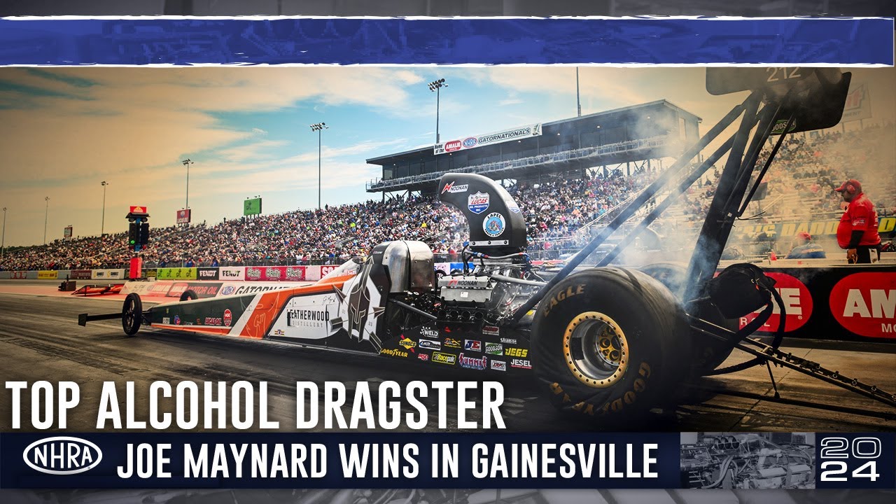 Joe Maynard wins Top Alcohol Dragster at the Amalie Motor Oil NHRA Gatornationals