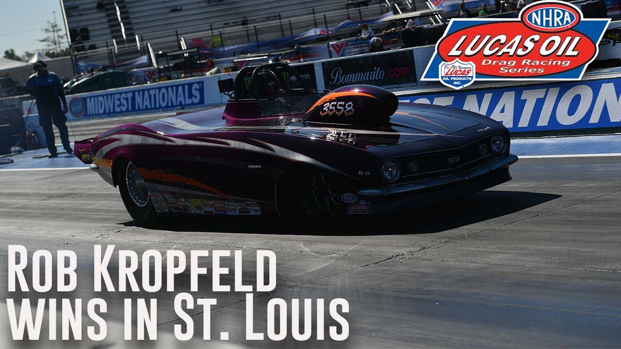 Rob Kropfeld wins Super Gas at NHRA Midwest Nationals