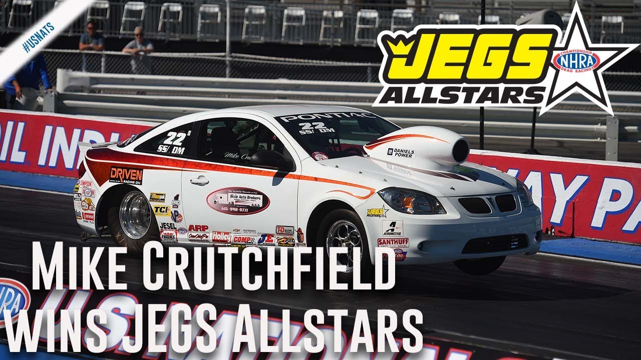 Mike Crutchfield wins the JEGS Allstars in Super Stock